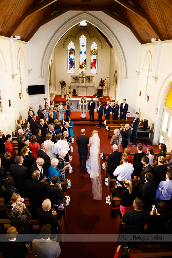 Catherine and Damien's wedding in St Patricks Hall, Albury. | h020.jpg