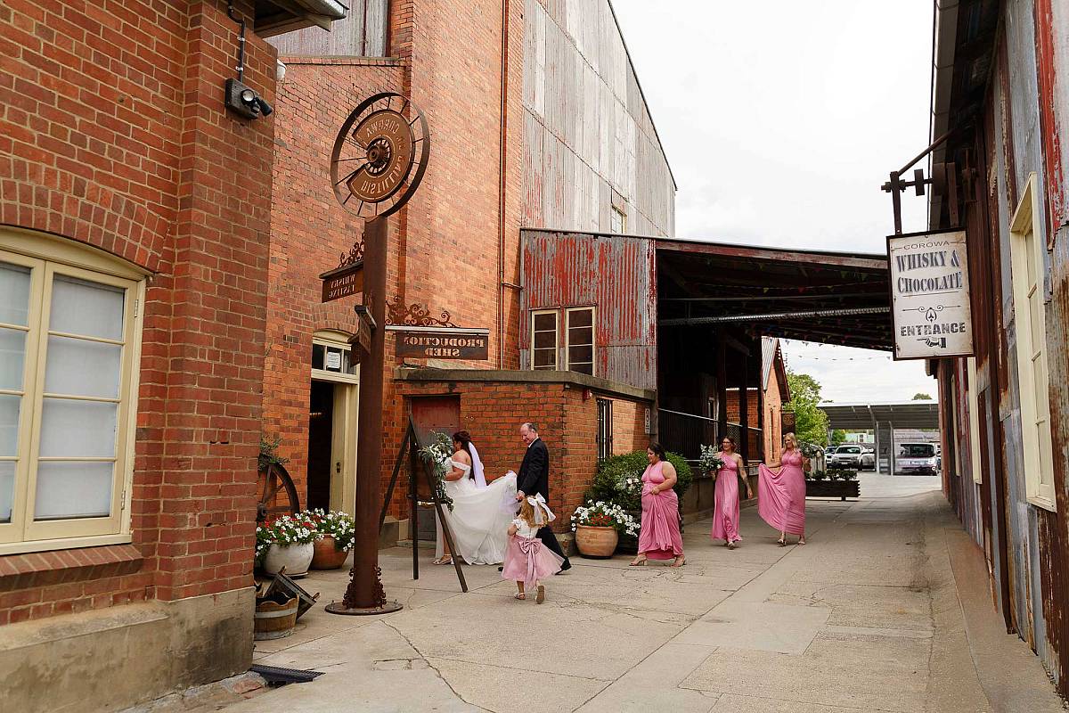 Corowa Whisky Factory Wedding Venue – A Unique Industrial Wedding Location | Corowa-Whisky-and-Chocolate-Factory-Weddings-Cassandra-Callum-0010.jpg