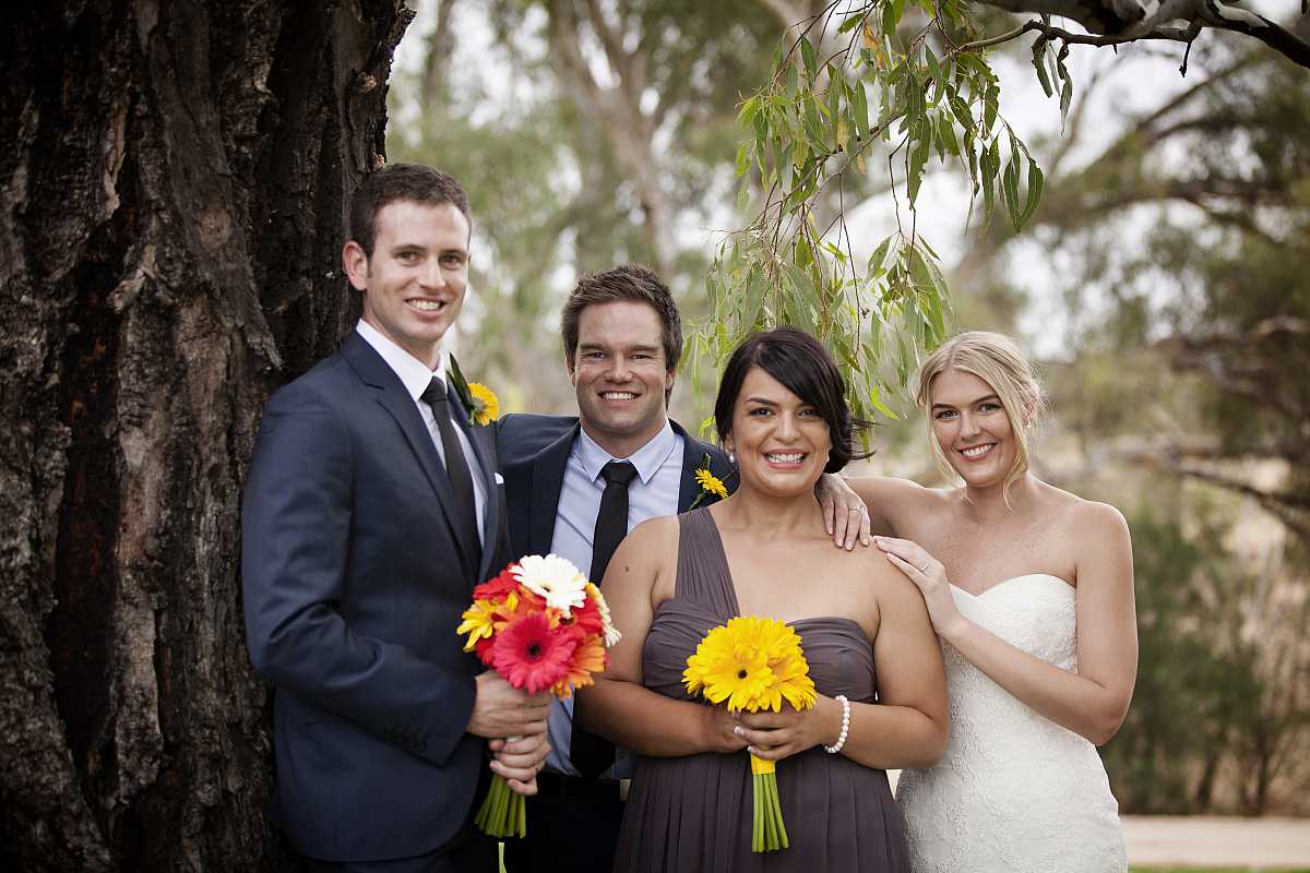 Simone and Aaron's wedding at All Saints Estate Wahgunya, Victoria | Rutherglen Wedding Photographers  | 0435.jpg